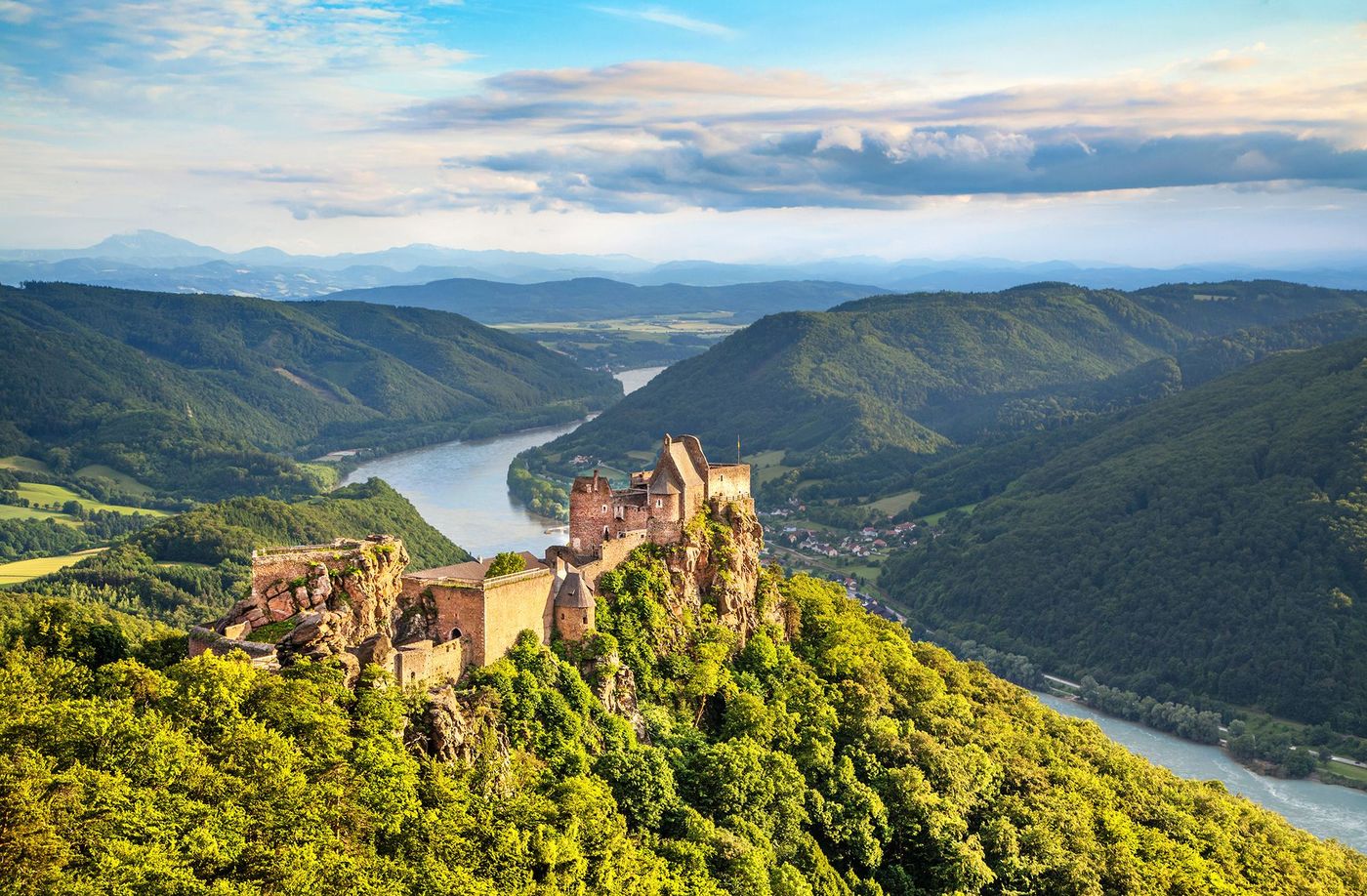 Vallée de la Wachau - ruines d’Aggstein