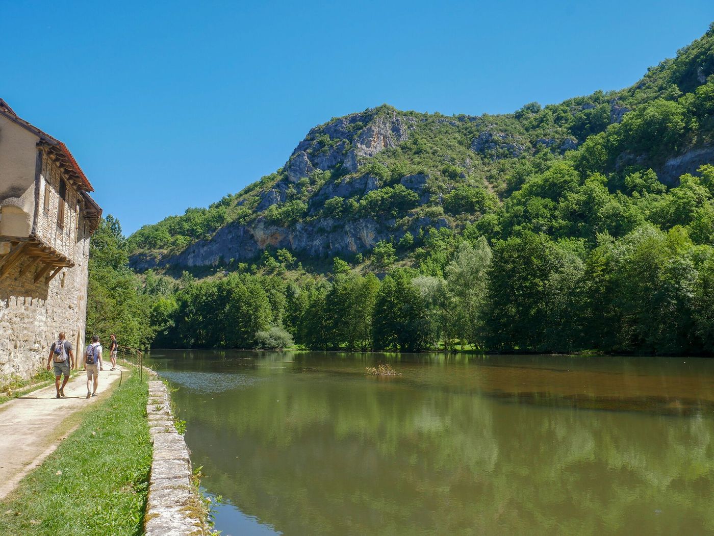 Vallée du Célé à pied