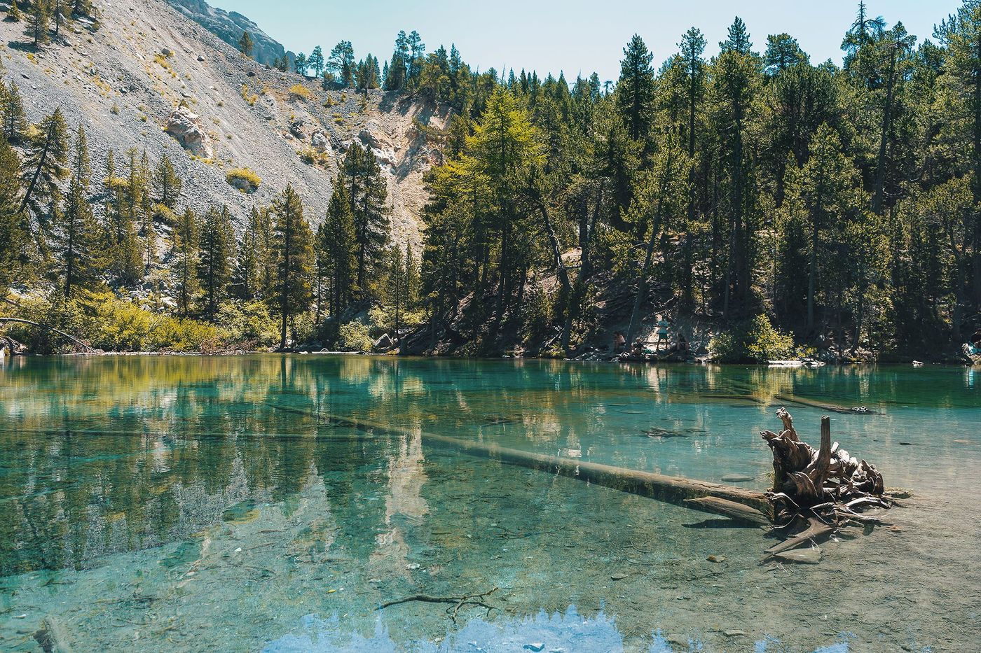 Vallée Étroite - lac Vert
