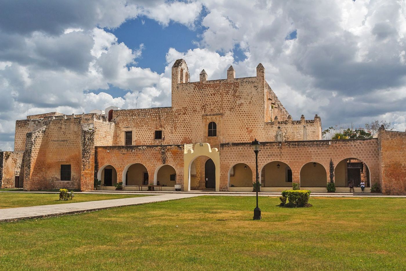 Mexique Yucatan Valladolid Couvent San Bernardino