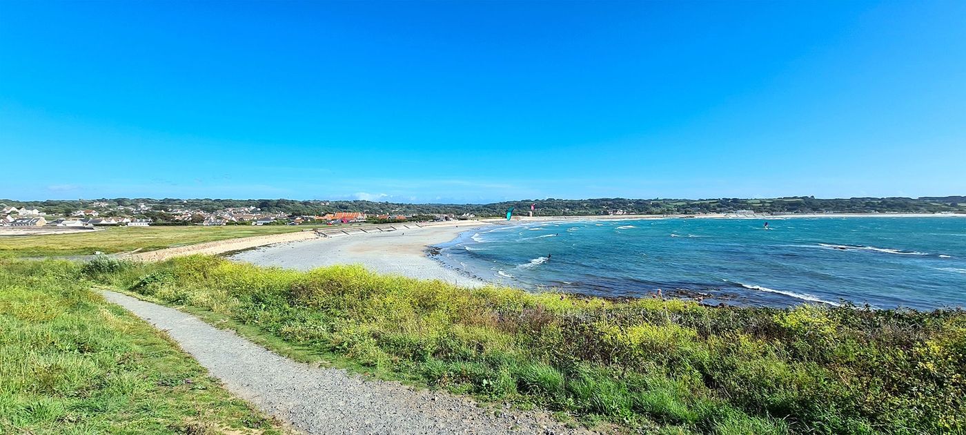 Vazon Bay, Guernesey