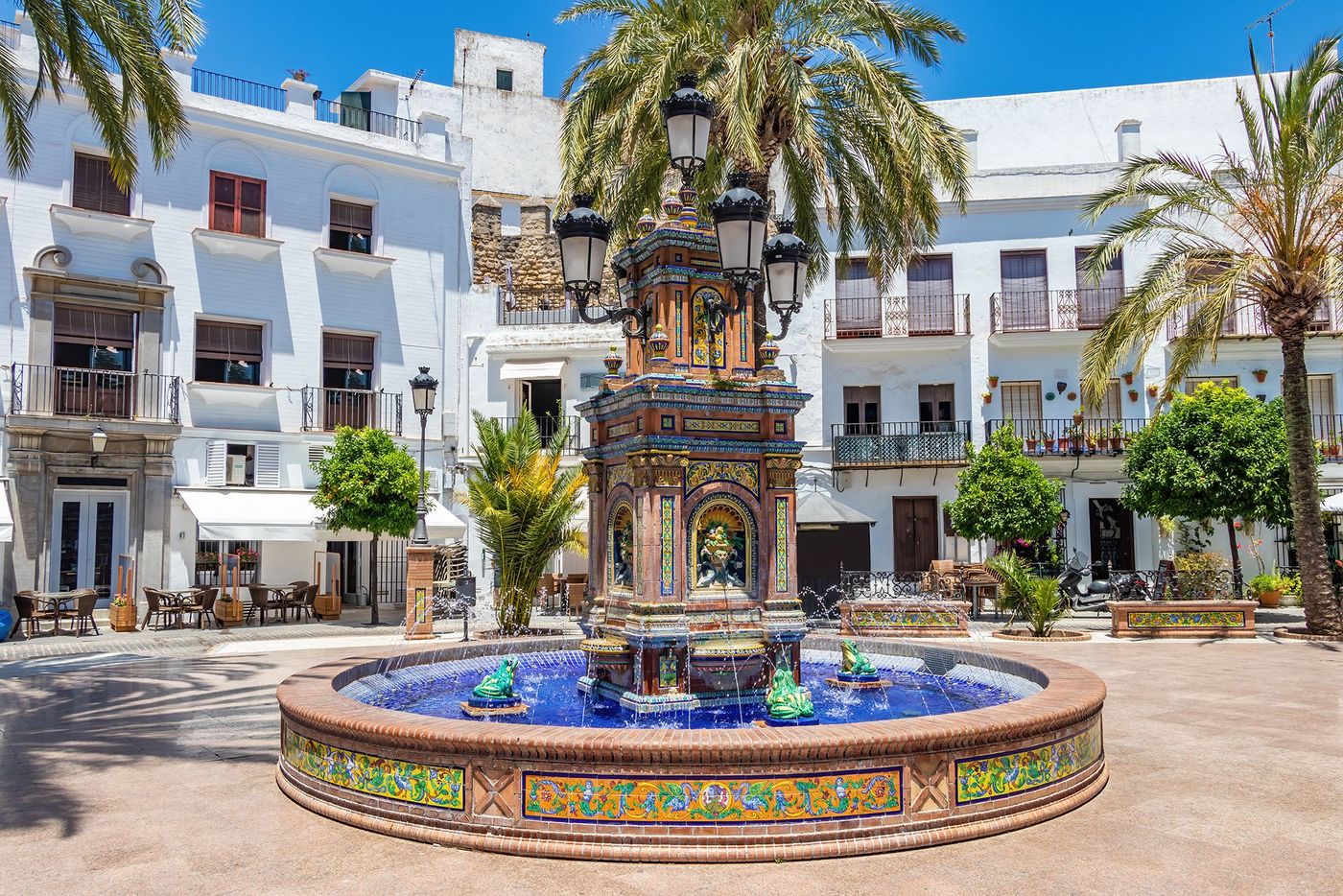 Vejer de la Frontera - plaza de España