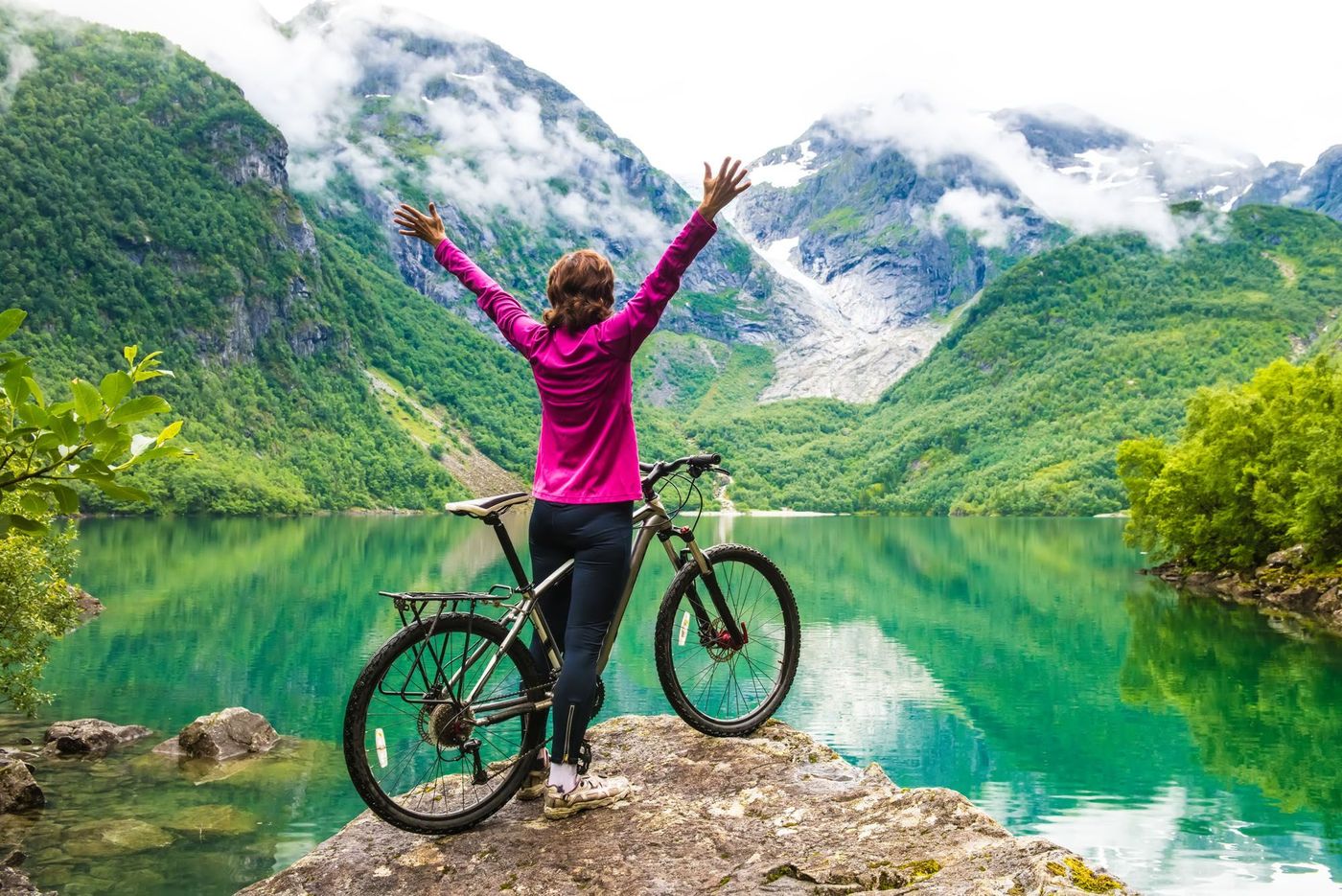 Vélo Lac Montagne