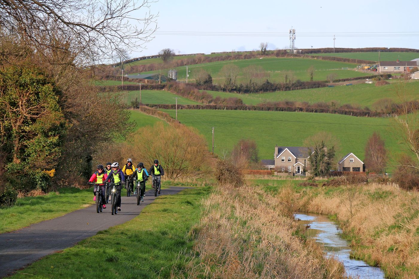 Vélo sur le tronçon Scarva‑Newry