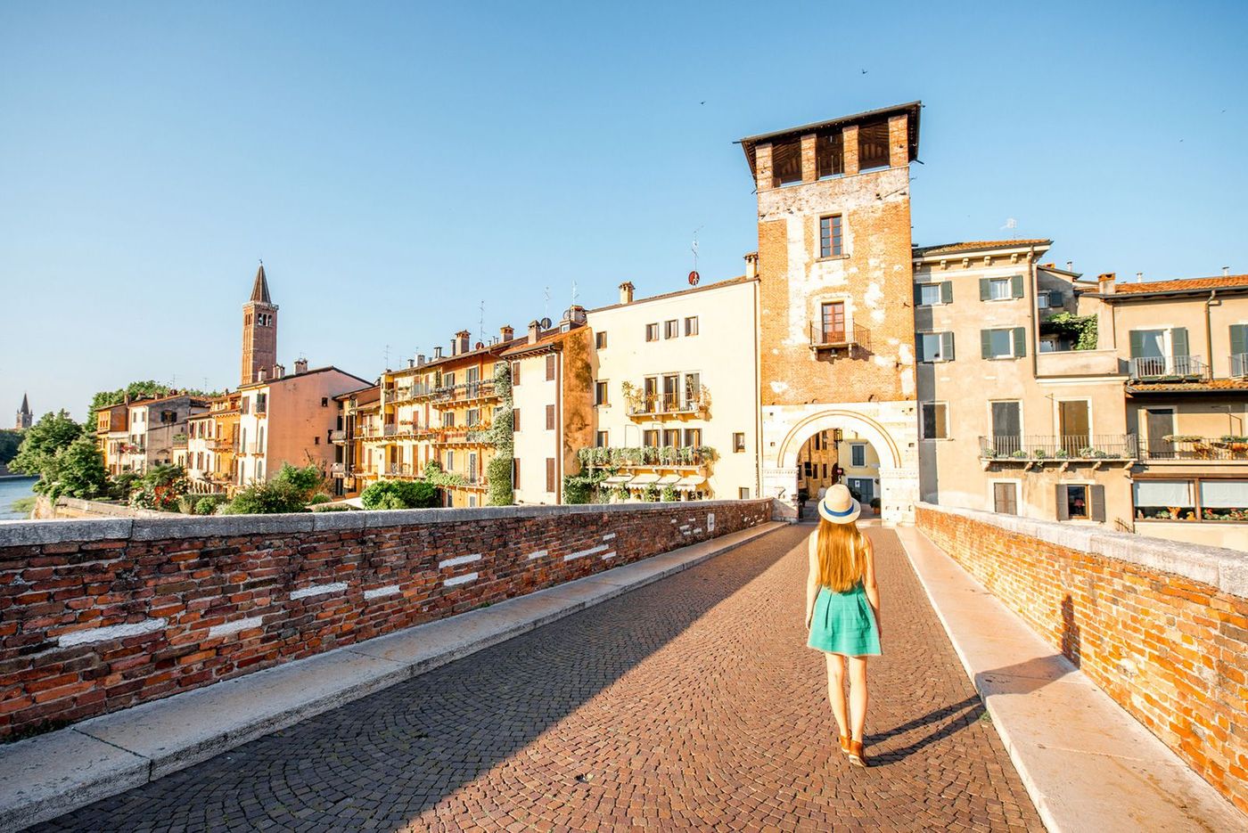 Italie Vérone Ponte Pietra