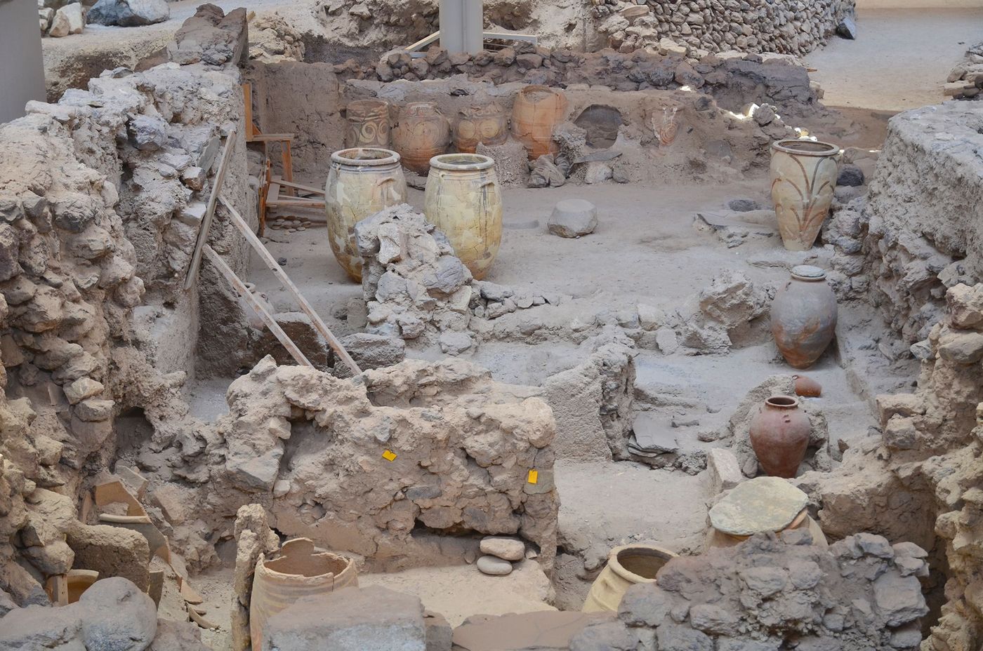 Vestiges Akrotiri - Santorin