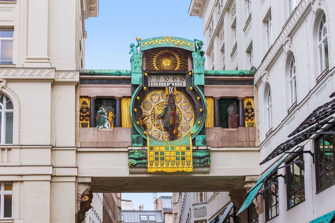 Vienne Horloge Ankeruhr