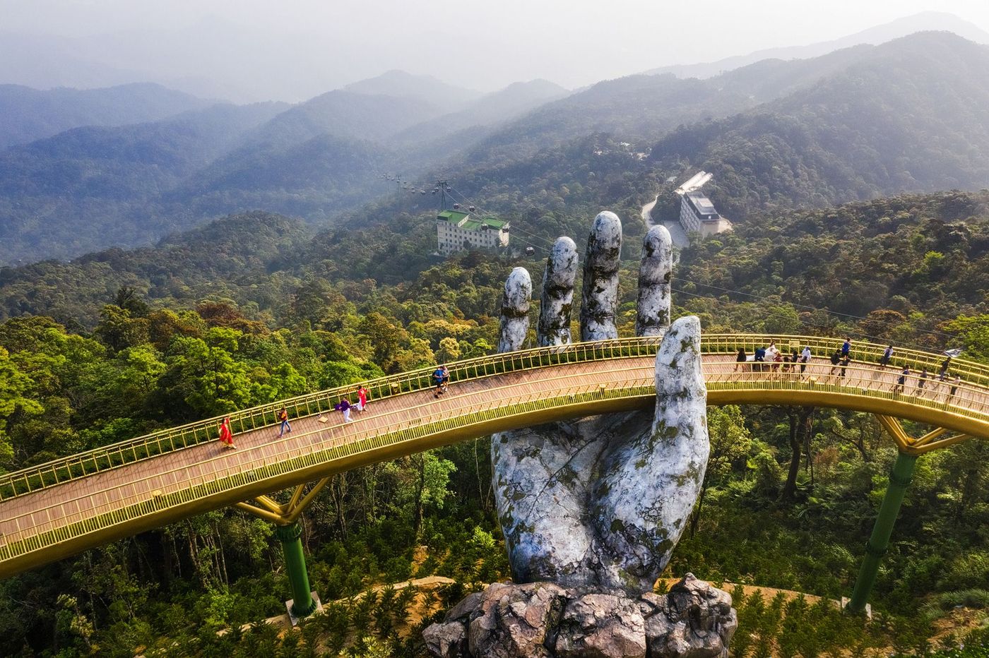 Vietnam Danang Golden Bridge