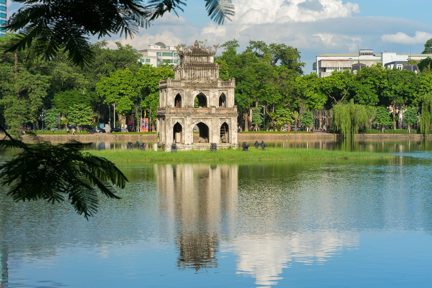 Vietnam Hanoi Lac Hoan Kiem Thap Rua