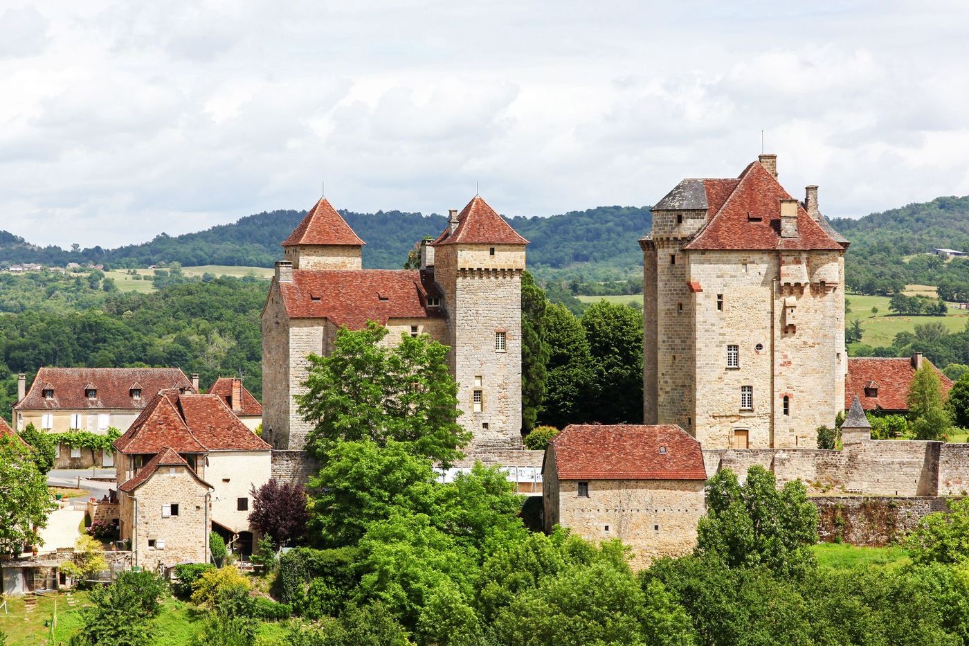Village Curemonte Corrèze