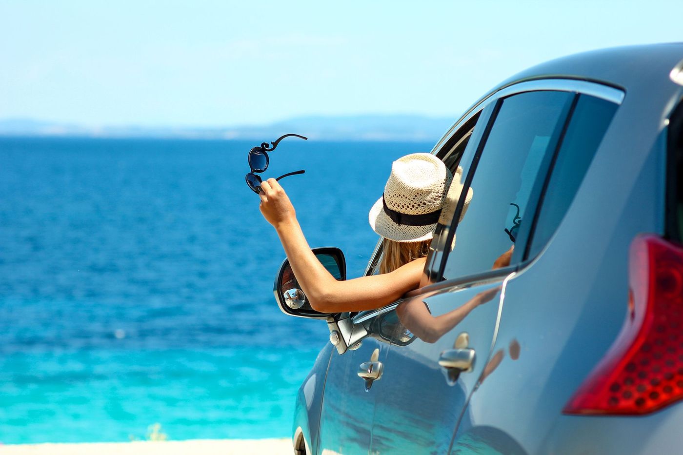 Voiture en vacances