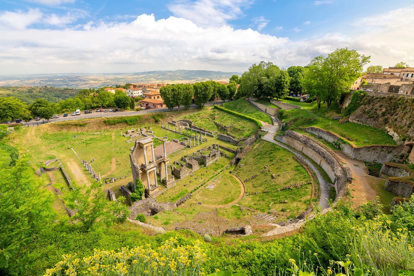Volterra - théâtre romain et acropole étrusque