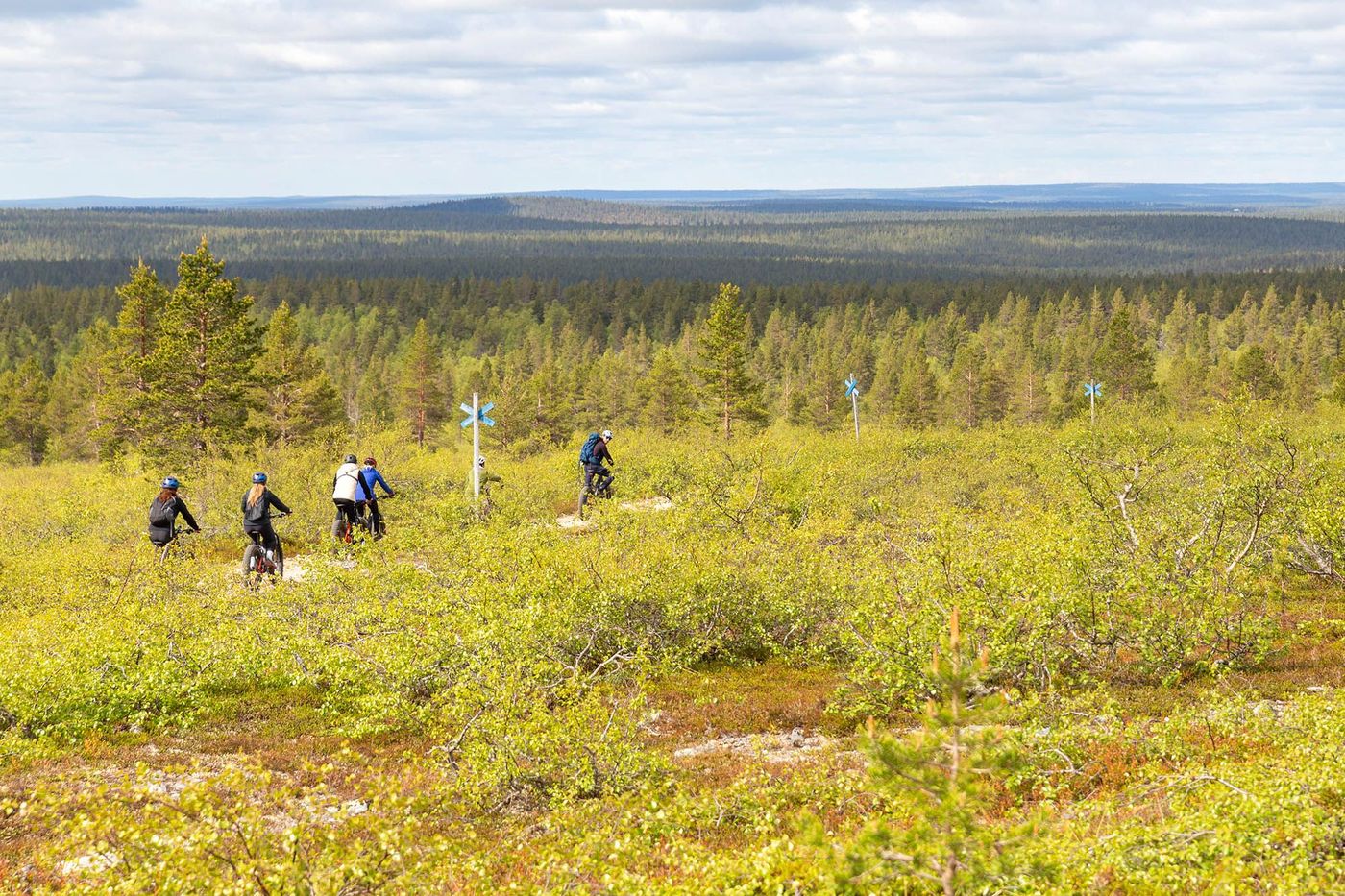 VTT au parc national Urho Kekkonen