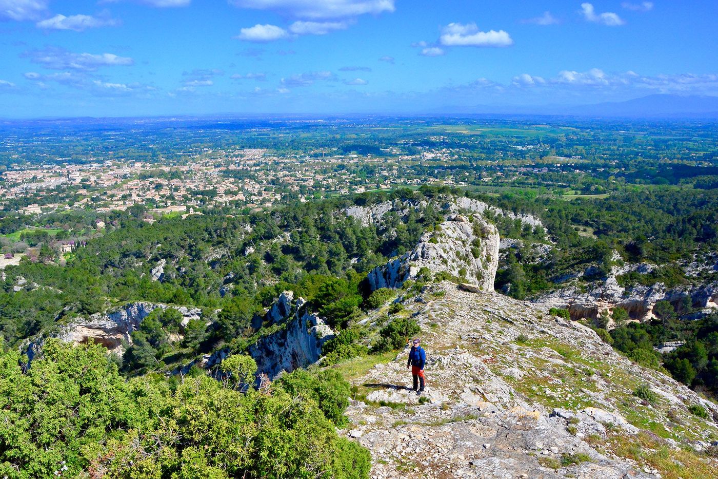Vue à 360° sur le massif des Alpilles