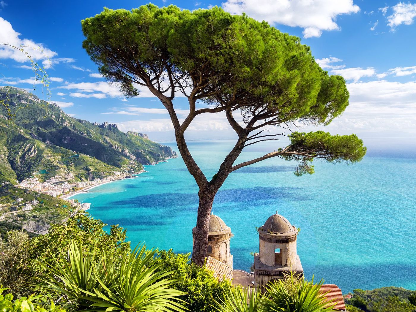 Vue depuis la villa Rufolo - Ravello