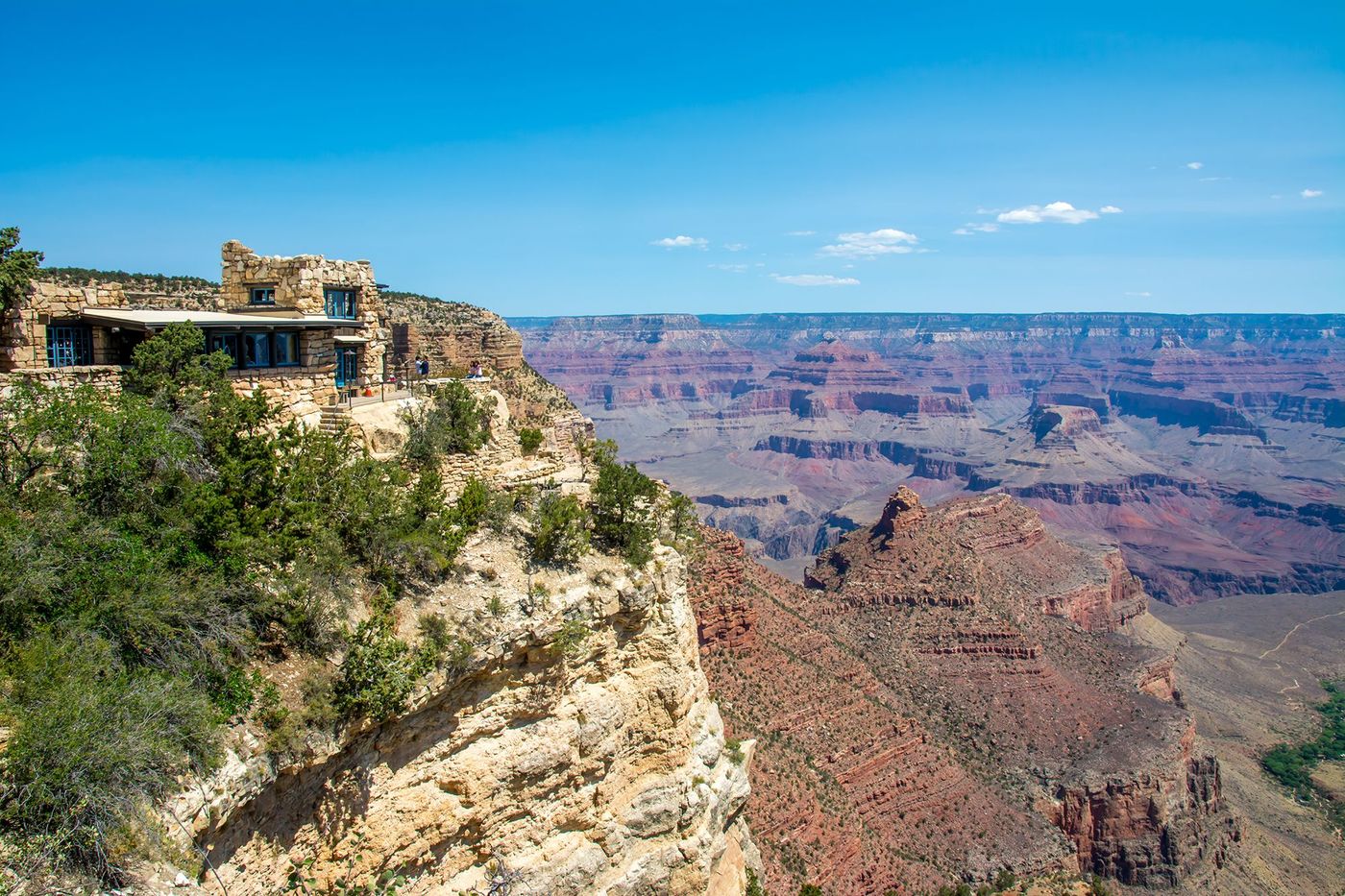 Vue depuis le Grand Canyon Village