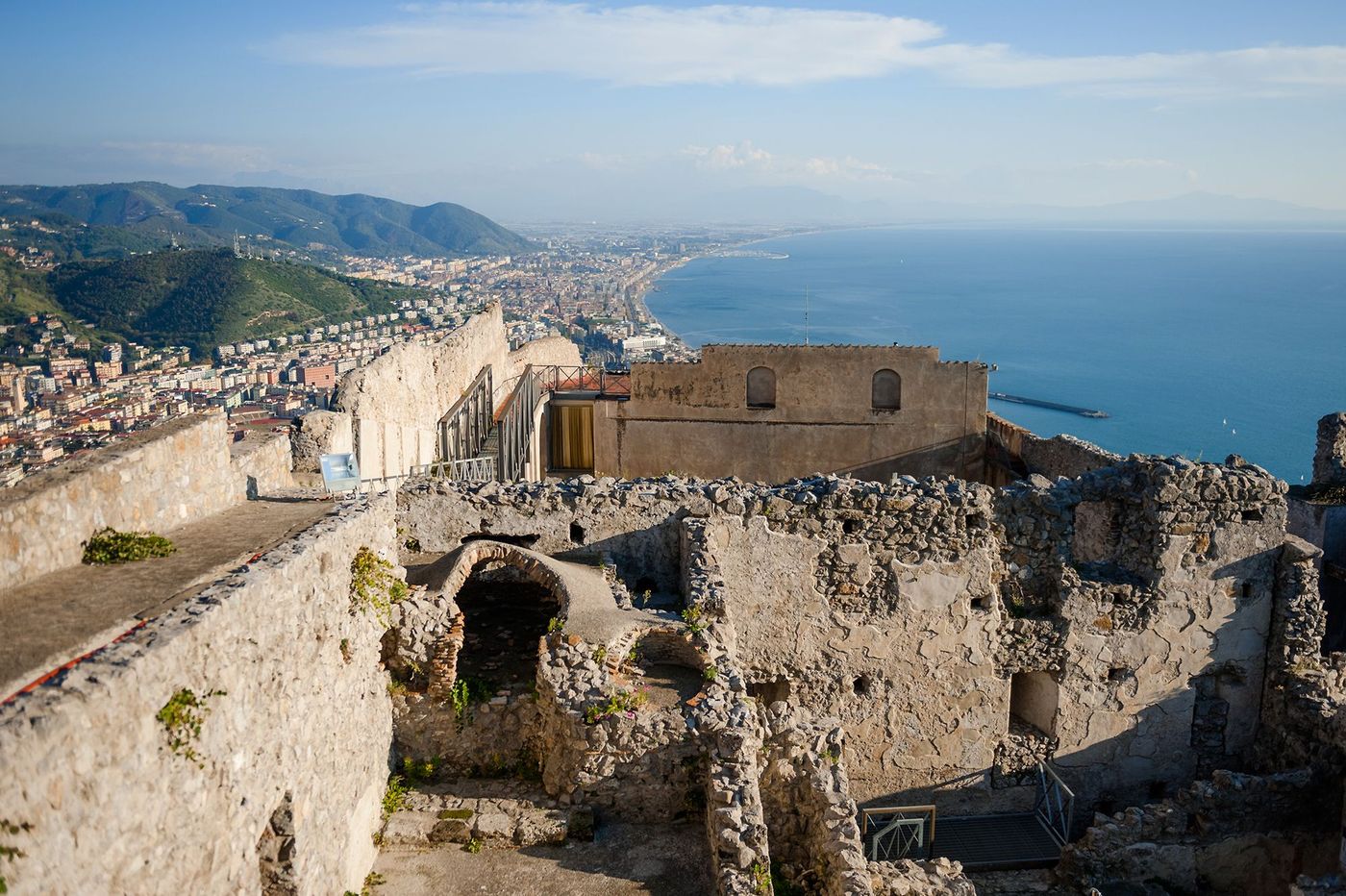 Vue du Castello di Arechi