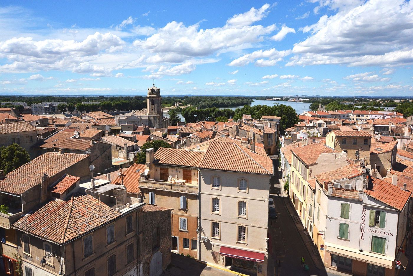 Vue sur Arles