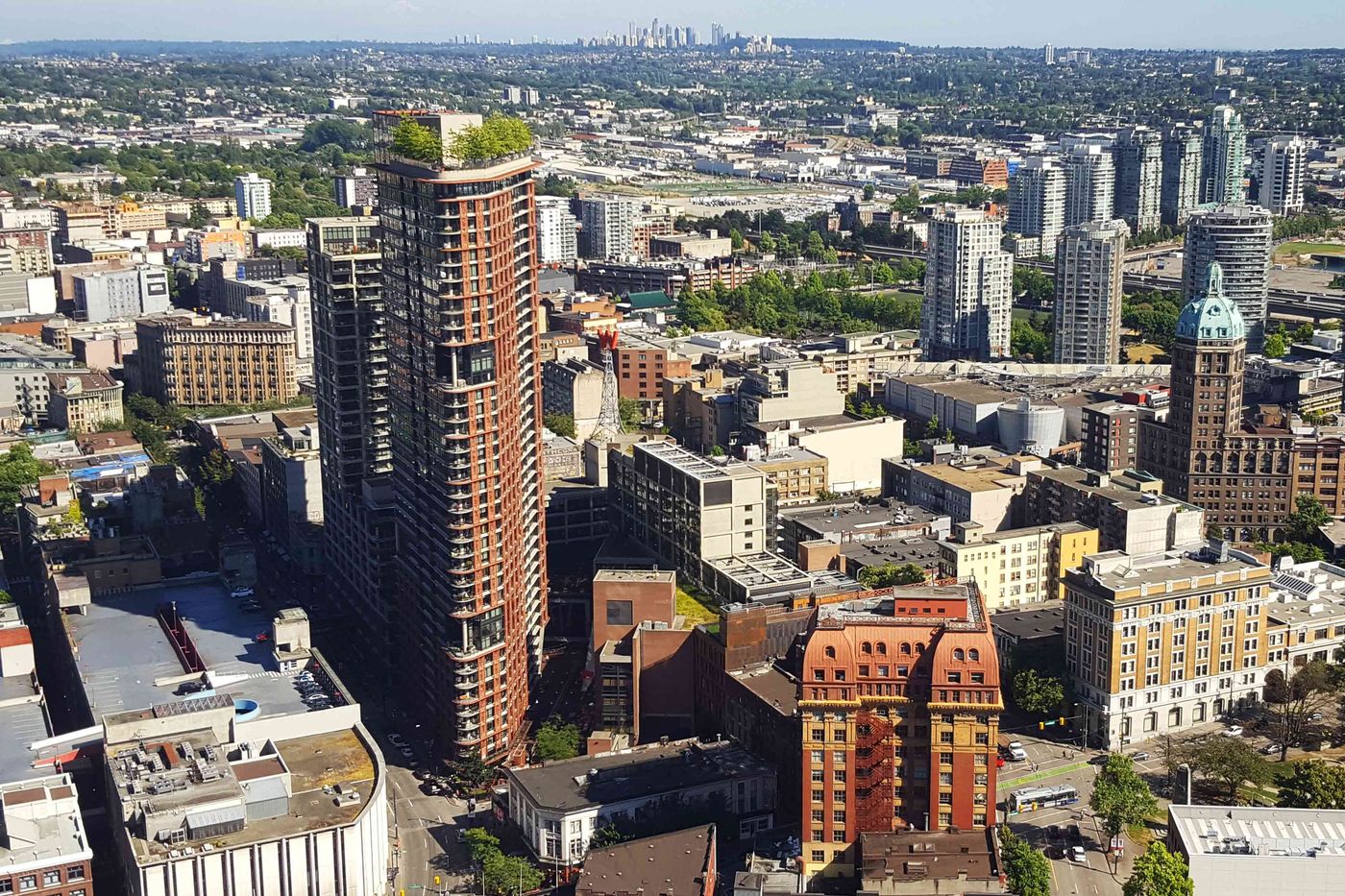 Vancouver Vue sur Downtown Est