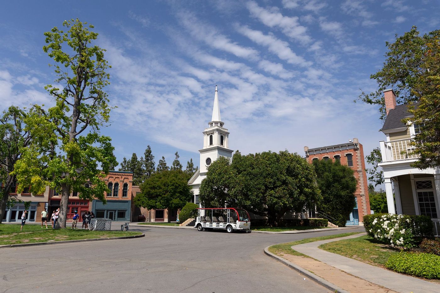 Warner Bros Studios - voiturette électrique