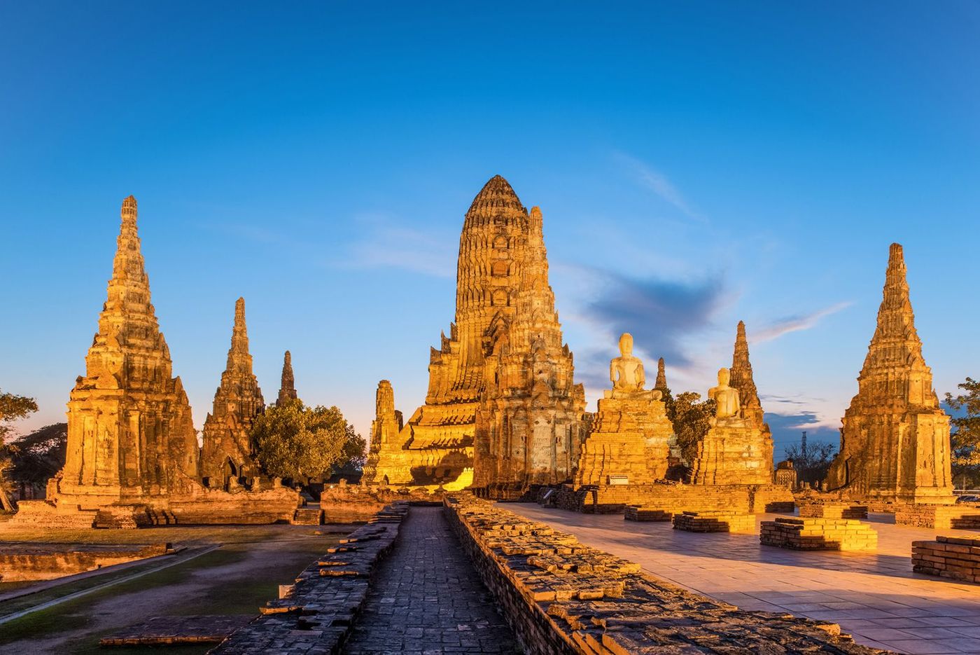 Thaïlande Wat Chaiwatthanaram Ayutthaya