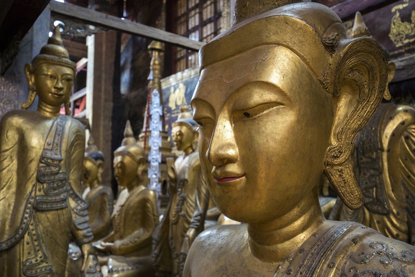 Birmanie Kengtung Wat Inn