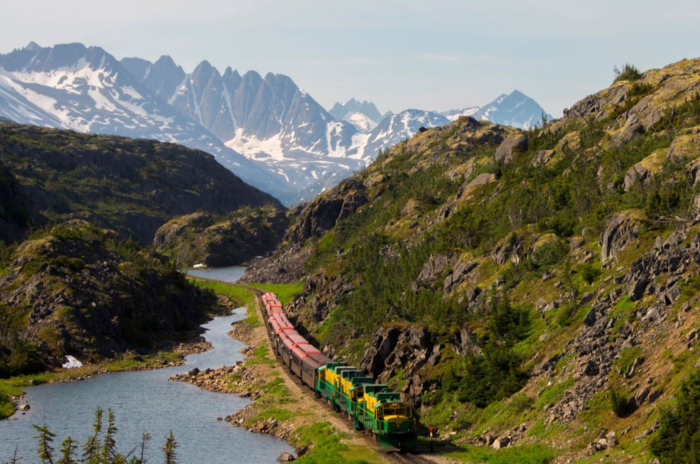 White Pass Yukon Train Canada