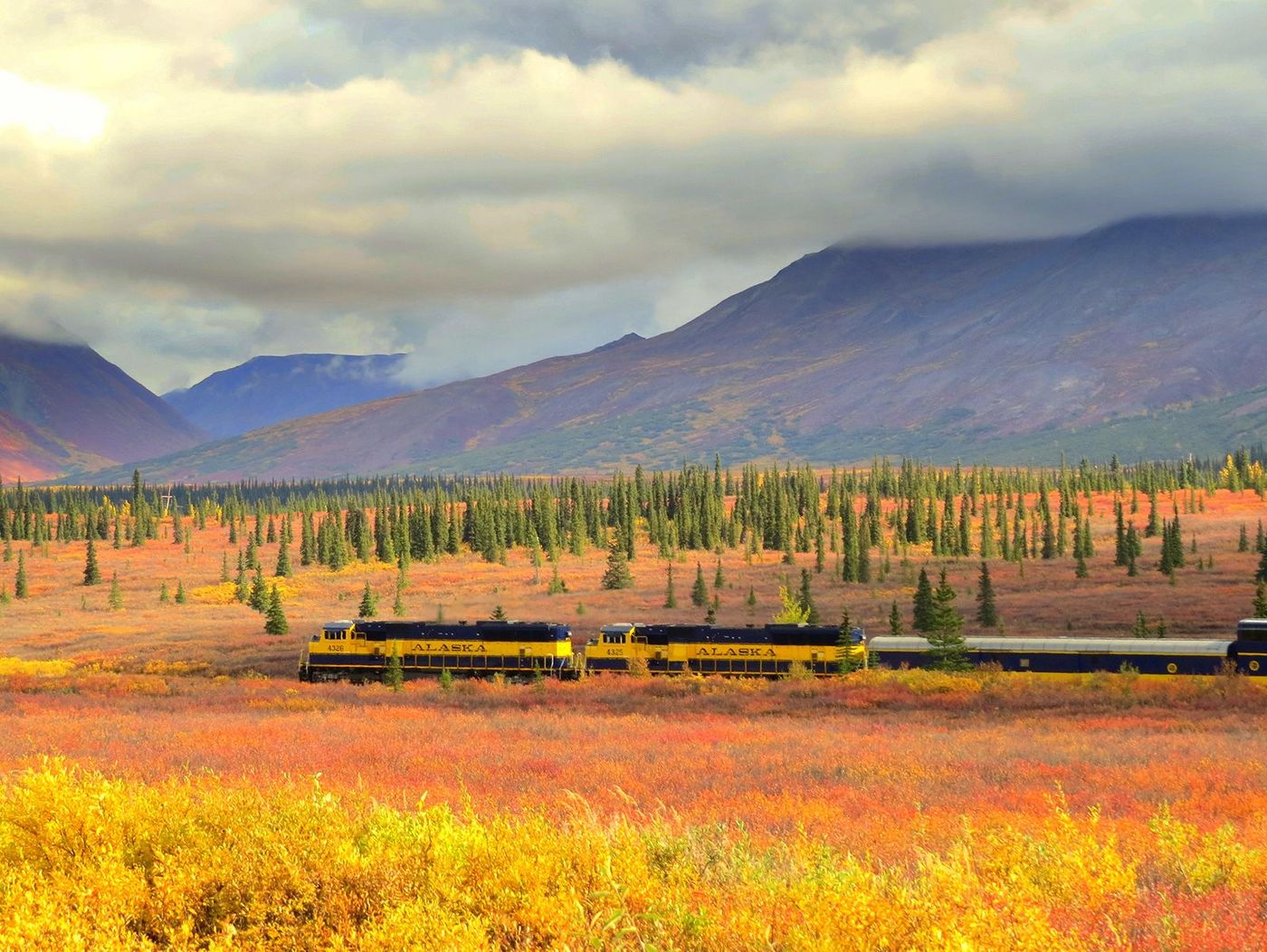 USA Alaska Denali Star Train