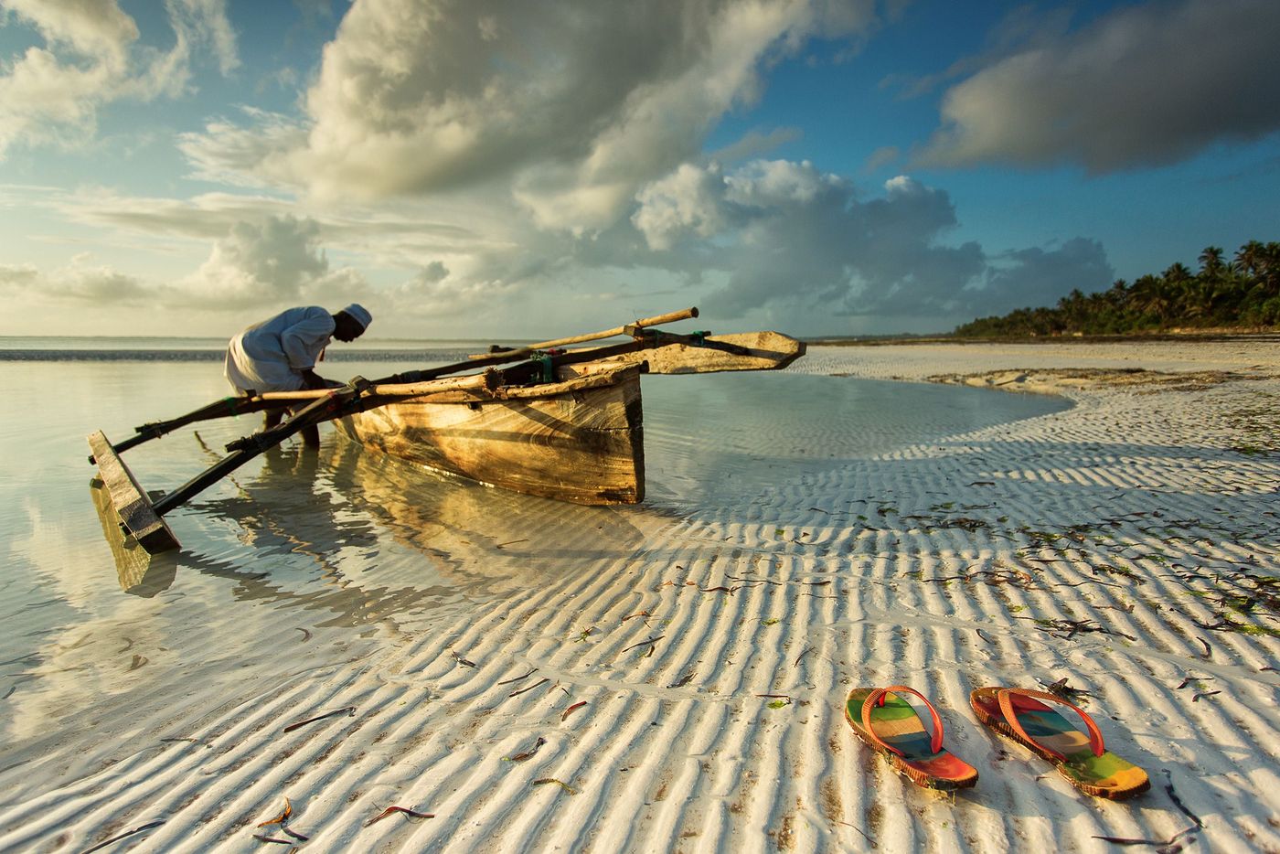 Zanzibar Bateau Plage