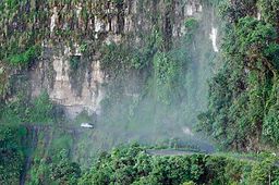Bolivie route de la mort