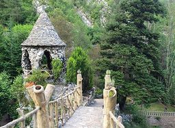 Espagne Catalogne La Pobla de Lillet Jardins Artigas