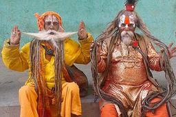 Népal Kathmandu Sadhus