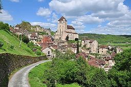 France Lot Saint-Cirq-Lapopie