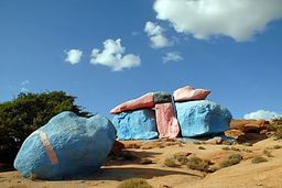 Maroc Rochers peints