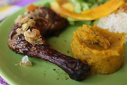 Martinique Poulet boucané