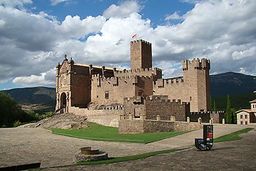Espagne Navarre Château de Javier